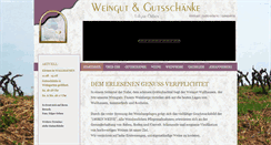 Desktop Screenshot of orben-weine.de